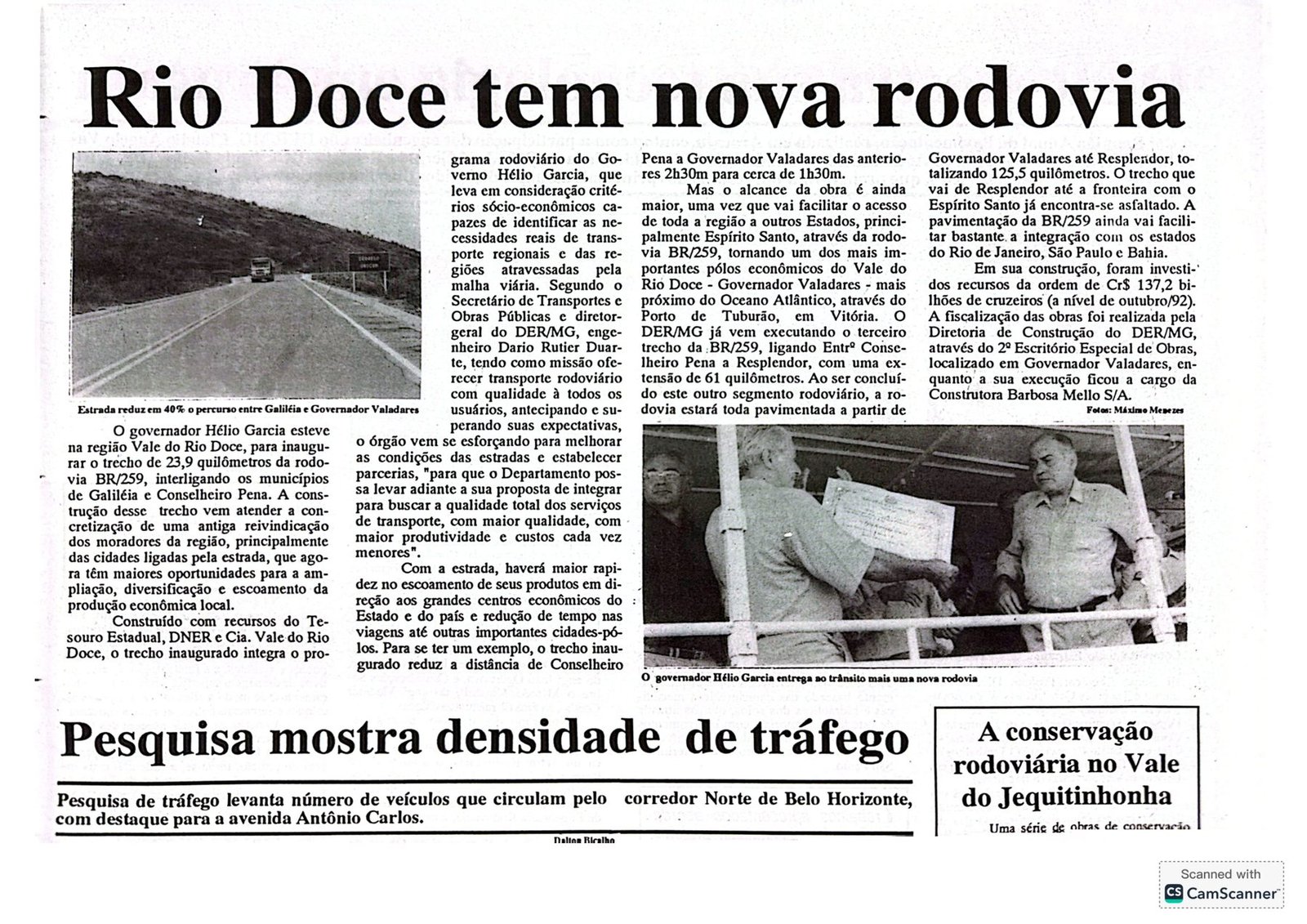 Registro profissional de Dario Rutier